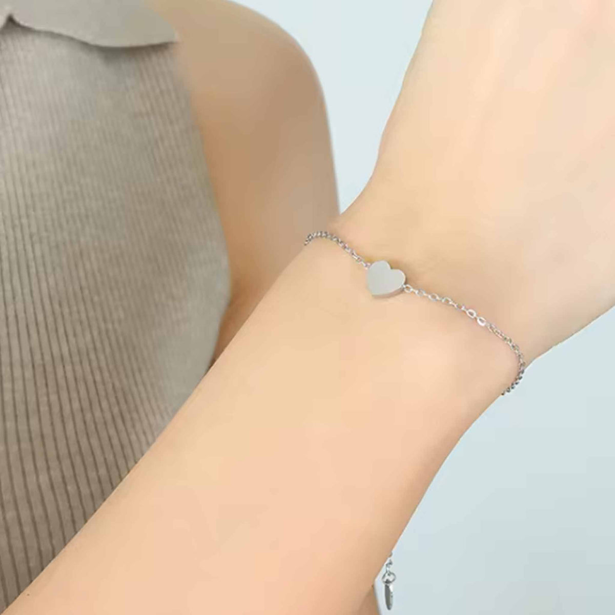 Herz-Armband silber ⋙TENDER LOVE⋘