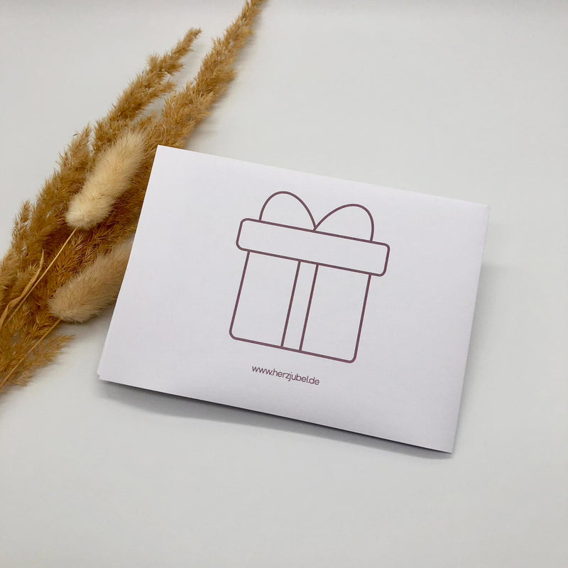 herzjubel Geschenkgutschein ausgedruckt Rückseite