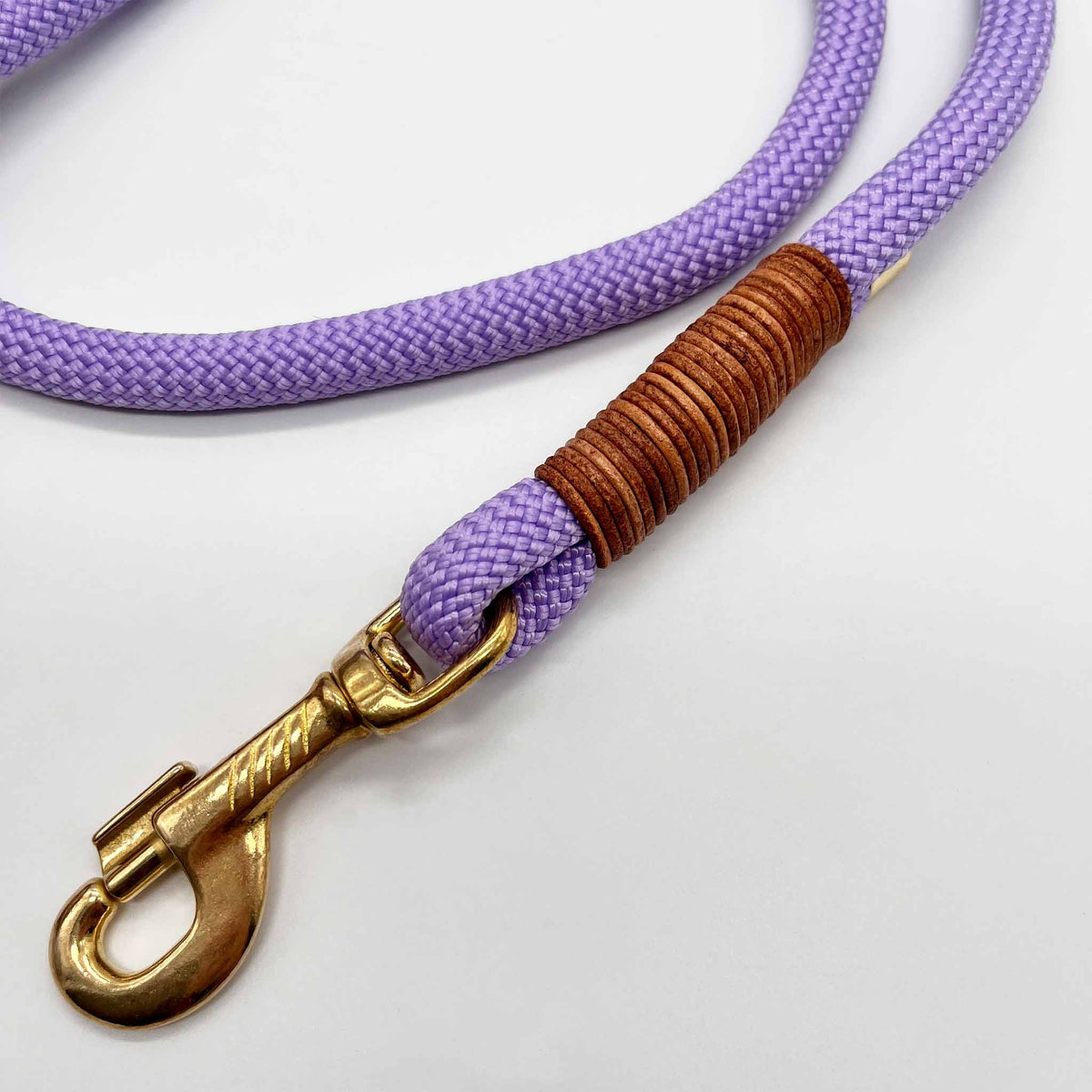 Hundeleine Komfort Leder x Seil ⋙GOOD MOOD WALKIE⋘ Details