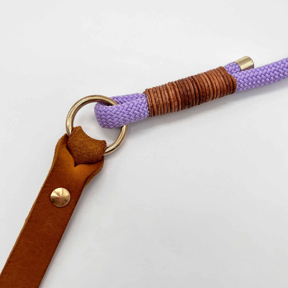 Hundeleine Komfort Leder x Seil ⋙GOOD MOOD WALKIE⋘ Details