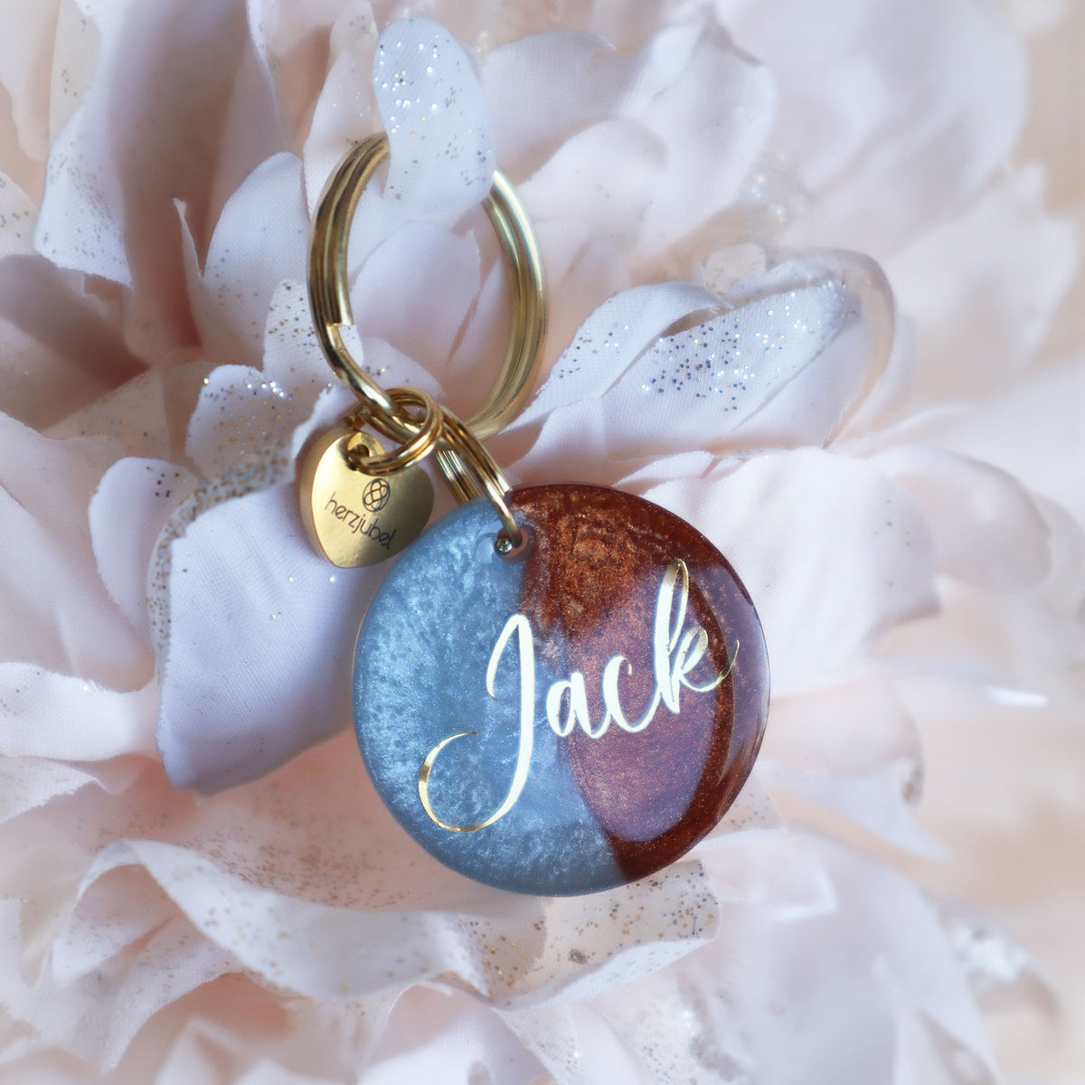 herzjubel Hundemarke ⋙BLUE SKY⋘