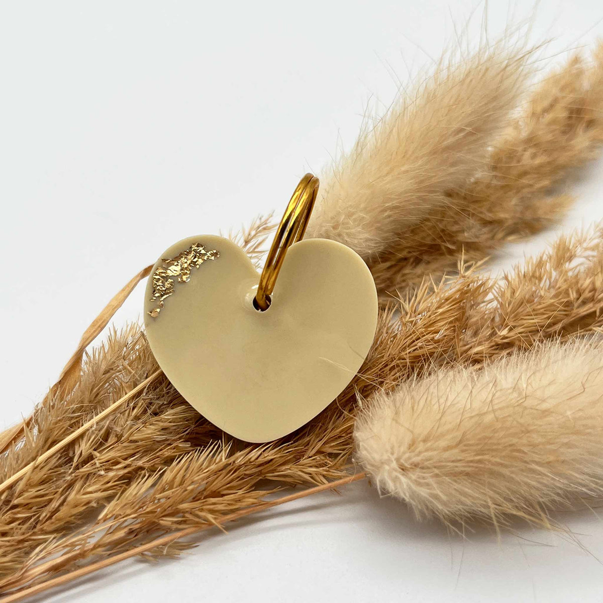 herzjubel Hundemarke Herz ⋙BEIGE BEAUTY⋘