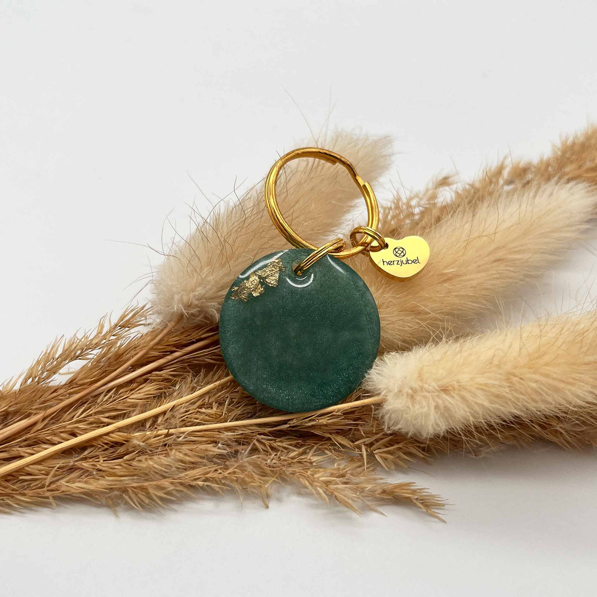 NEU herzjubel Hundemarke ⋙SAGE SENSATION⋘
