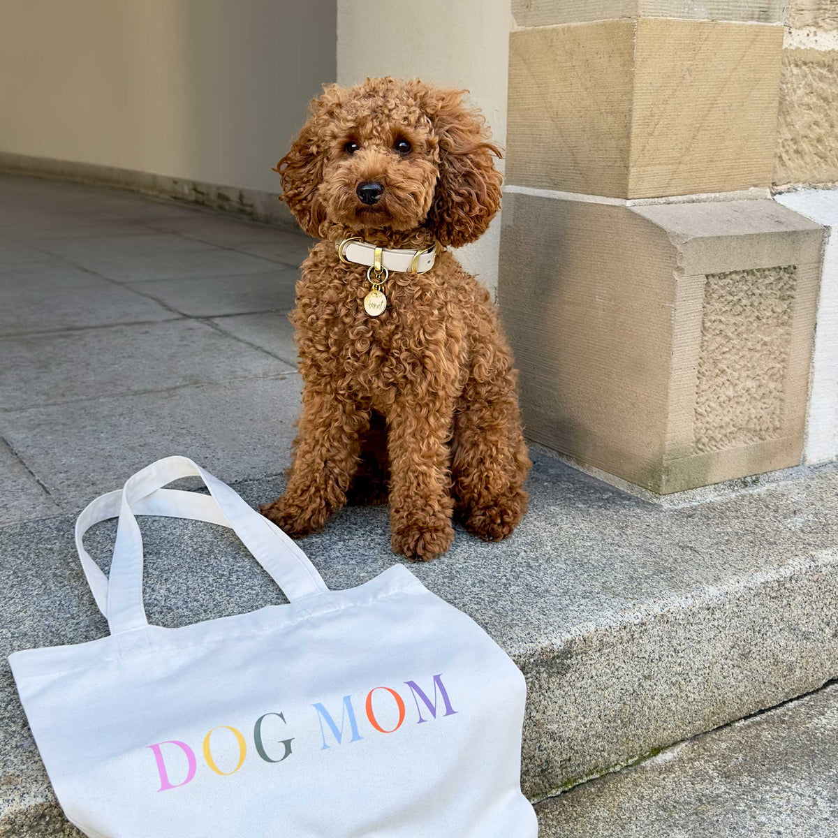 herzjubel Stofftasche/Tote Bag "DOG MOM"