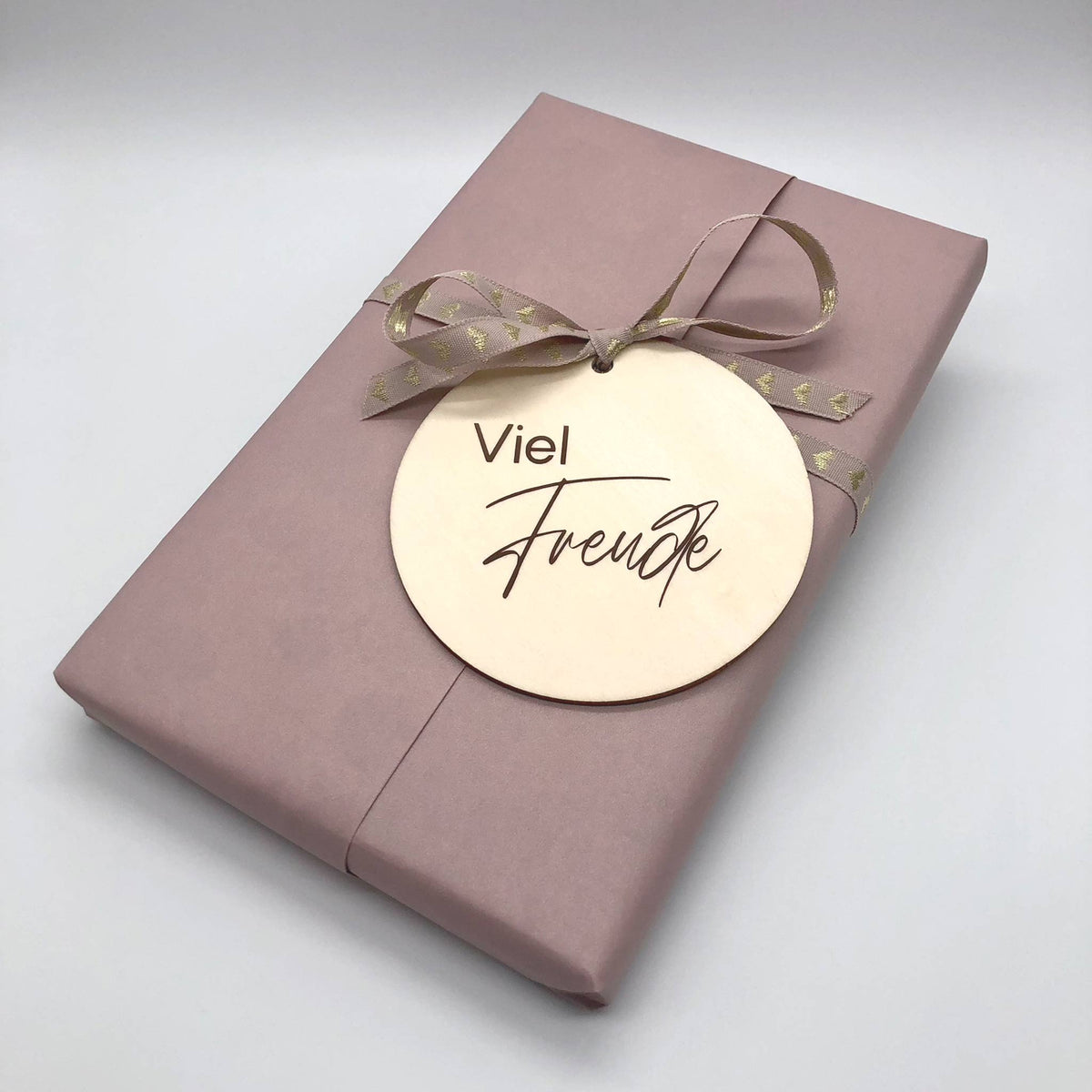 herzjubel Geschenkanhänger "Viel Freude"