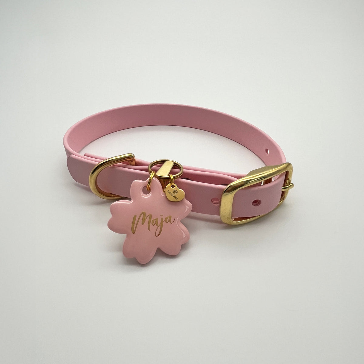 Hundehalsband Biothane rosa ⋙SOFT ROSE WALKIE⋘