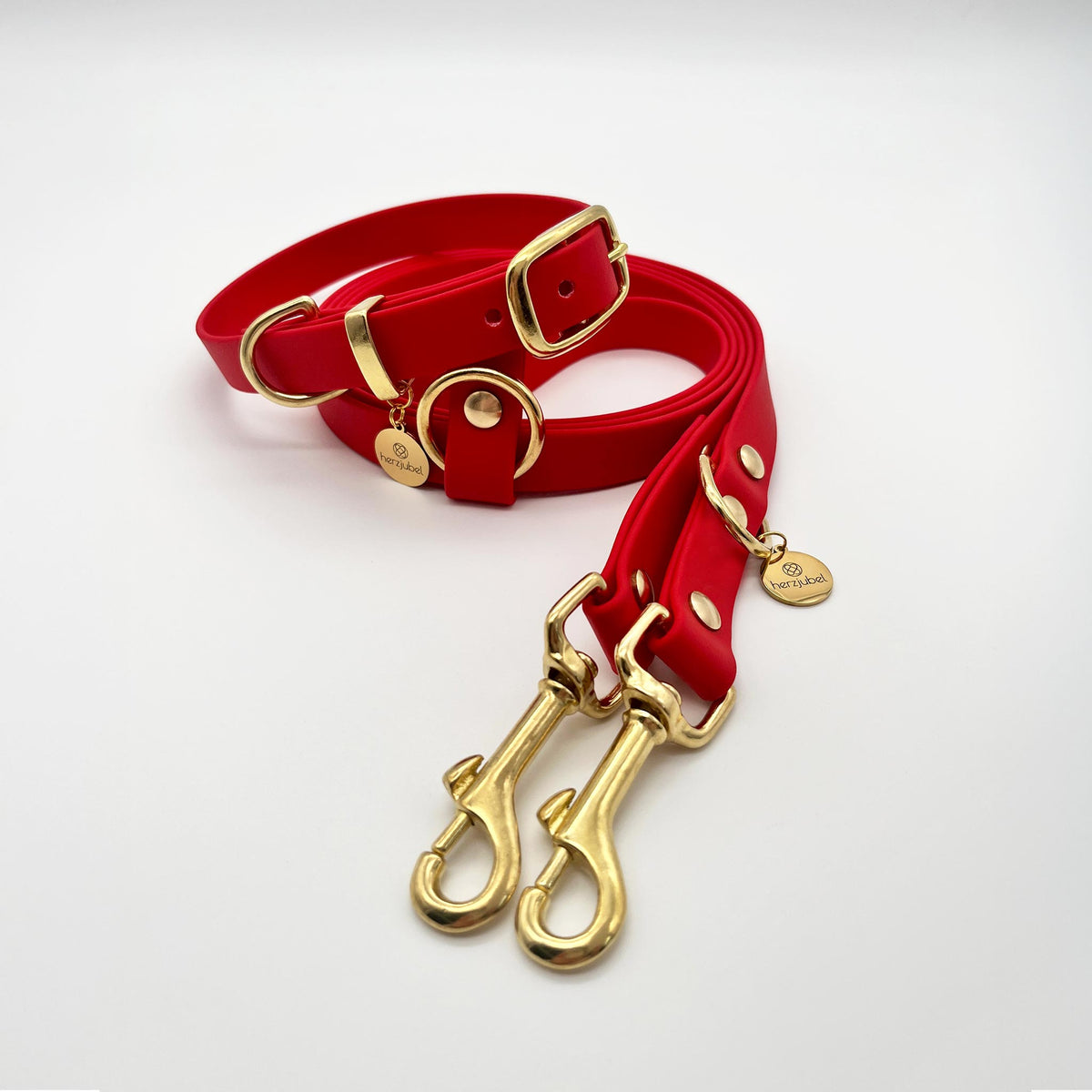 Hundehalsband Biothane rot ⋙TRUE LOVE WALKIE⋘