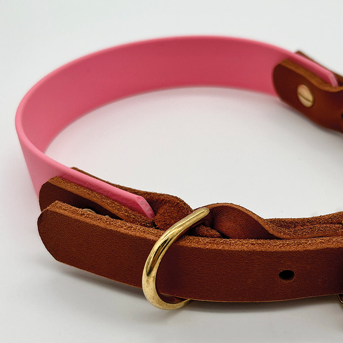 herzjubel verstellbares Hundehalsband ⋙PINK GLOW WALKIE⋘ Details