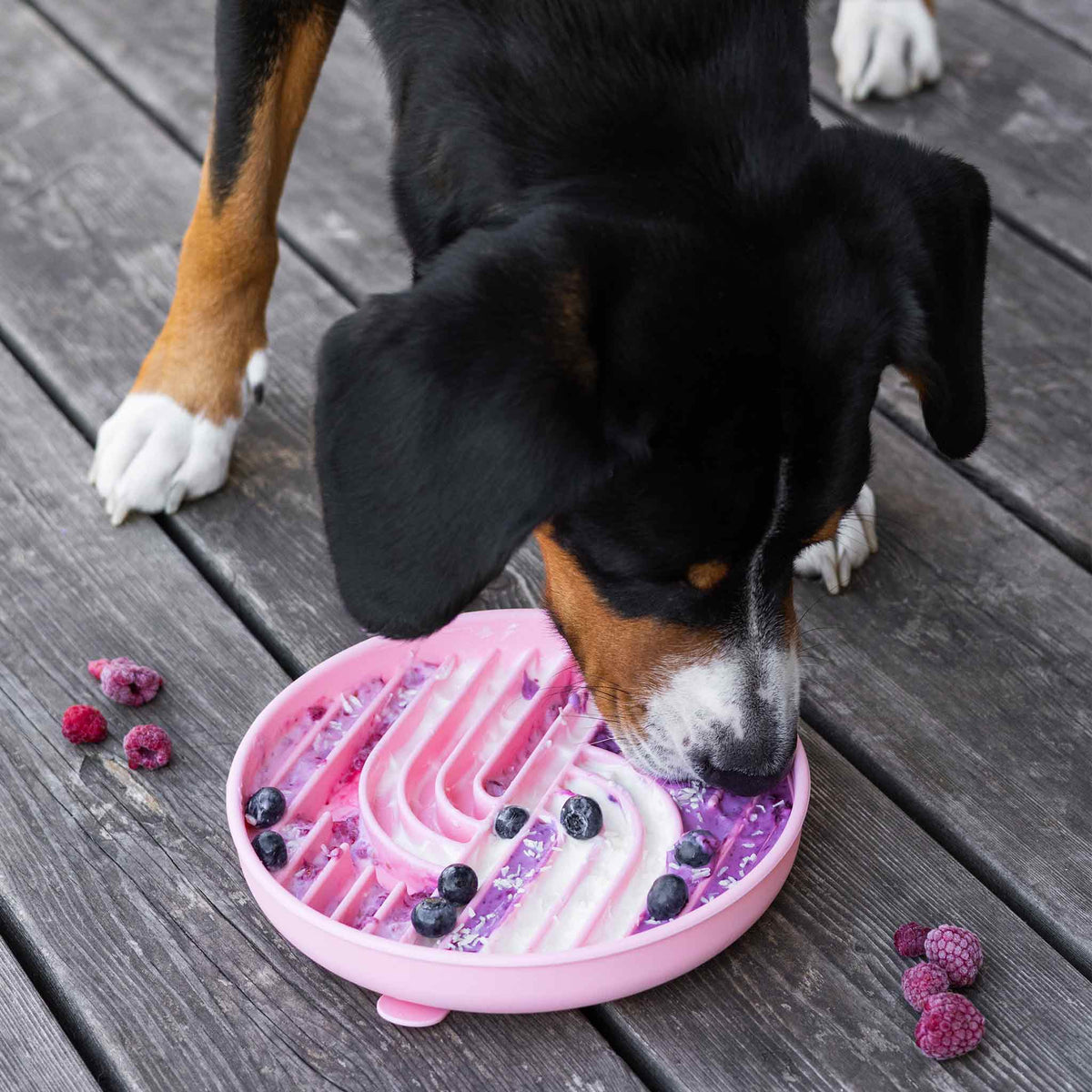 Hunde-Schleckmatte hellblau ⋙CALM⋘