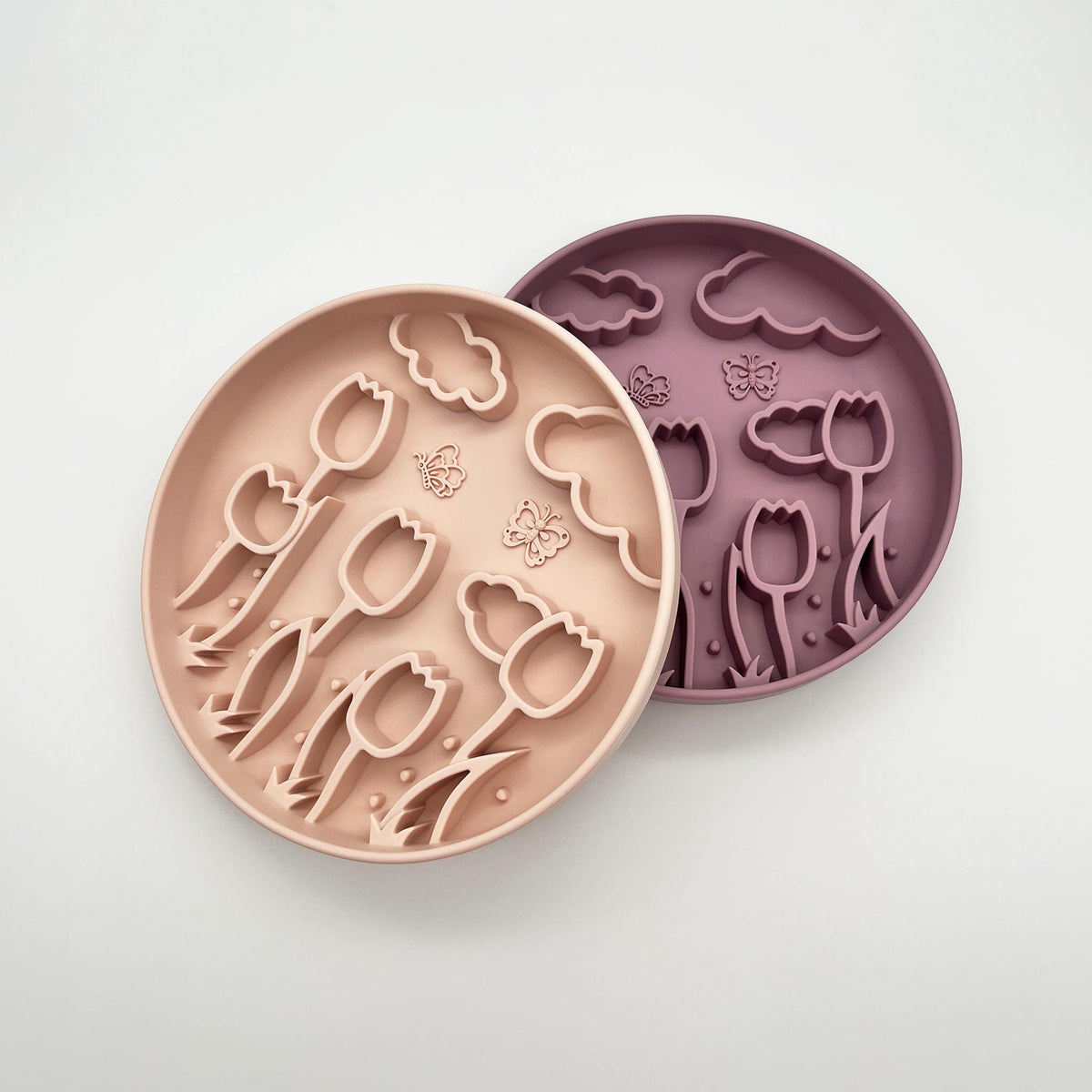 Hunde-Schleckmatte puderrosa ⋙BLOOM⋘ Farbauswahl